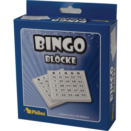 Philos Bingo Cards 200 sheets