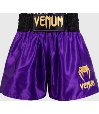 Venum Classic Muay Thai Shorts - Dark Purple