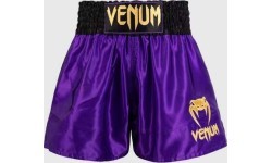 Venum Classic Muay Thai Shorts - Dark Purple