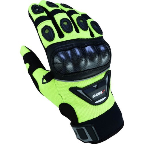 Motocross Gloves BOS GMC-14 - Neon