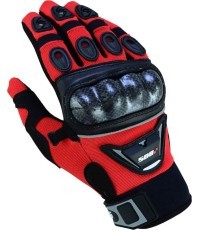 Motocross Gloves BOS GMC-14 - Raudona