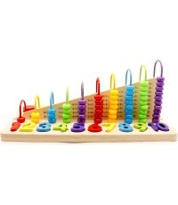 Educational toy abacus, blocks of figures ECOTOYS